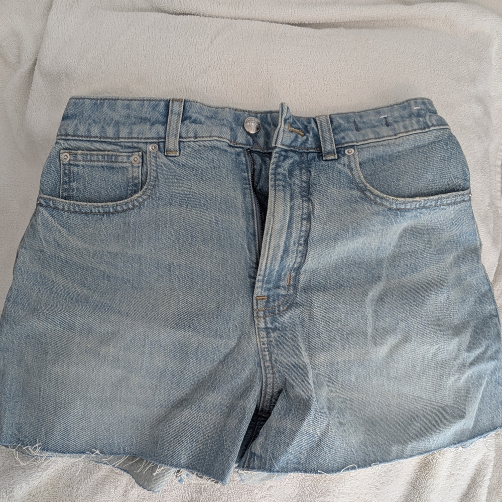 Madewell Light Blue Denim Shorts